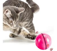 Cool Paws Interactive Cat Toy Self-Rotating Led Ball For Indoor Cats, Usb Rechargeable, Best Smart Toy For Bored Pets At Home