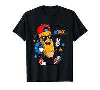 Cool Pencil Bruh We Back Student School Value Graphic T-Shirt, Men, Black, XL