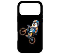 Cool Penguin BMX 99 Extreme Bike Stunts Kids Case for iPhone 17 Pro Max