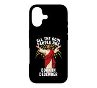 Cool People In December Jesus Christian Christmas Birthday Case for iPhone 17