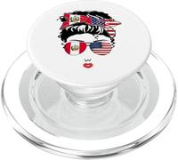 Cool Peruvian American Mom Girl Aunt Peruvian-American Pride PopSockets PopGrip for MagSafe