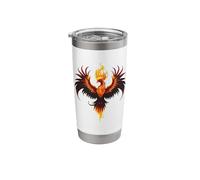 Cool Phoenix, Firebird, Mythical Bird Stainless Steel Insulated Tumbler