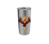 Cool Phoenix, Firebird, Mythical Bird Stainless Steel Insulated Tumbler