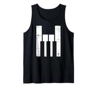 Cool Piano Player Tank Top