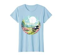 Cool piano with spring scenery costume for boys and girls T-Shirt