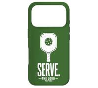 Cool Pickleball Christian Faith Men Women Bible Verse Gym Case for iPhone 17 Pro