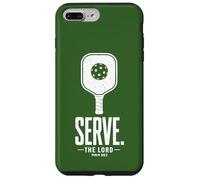 Cool Pickleball Christian Faith Men Women Bible Verse Gym Case for iPhone 7 Plus/8 Plus