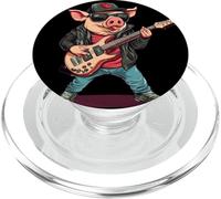 Cool Pig with an Electric Guitar Bringing the Fun PopSockets PopGrip for MagSafe