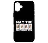 Cool Pinochle Players Play Card Games Design Shuffle Cards Case for iPhone 16 Plus