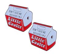 Cool Pins, Cute Enamel Pins, Don't Hate Me Because I'm a little cooler Words Enamel Pin Socially Awkward Badge Lapel Pin Accessory for Men Women Girls gifts, One Size, Metal, alloy