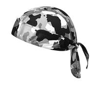 Cool Pirate Hat For Women Men Fashion Adjustable Slouch Turban Hairband Breathable Hiphop Headwear Bandana Hat For Women Men Unisex