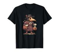 Cool Plague Doc with Mask for Medieval Time Lovers T-Shirt
