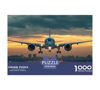 Cool Plane1000Piece JigsawPuzzlesVehicles KidsforAdult Challenging Brainteasing Age12+byth Challenging The Impossible Difficult Game Uncover The Puzzle 38x26cm/1000pcs