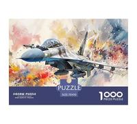 Cool Plane1000Pieces JigsawPuzzlesVehicles KidsforAdult Challenging LargePiecePuzzles Age12+byth Challenging The Impossible Difficult Game Fun, Challenging 70x50cm/1000pcs