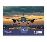 Cool Plane1000Pieces JigsawPuzzleVehicles KidsforAdult Colourful Brainteasing Age12+byth Challenging The Impossible Difficult Game Brainteasing Adults Jigsaw Puzzle 70x50cm/1000pcs