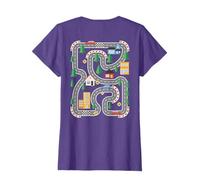 Cool Playmat Race Car Track On Back Dad race car Mat T-Shirt