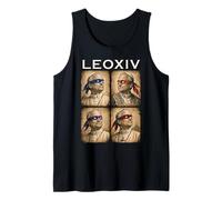 Cool Pope Leo XIV Throwback Ninja Retro Vintage Streetwear Tank Top