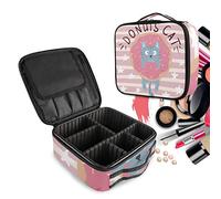 Cool Pretty Funny Cat Kitty Make Up Bag Toiletry Case Zipper Makeup Cosmetic Bags Organizer Pouch for Free Compartment Women Girls