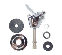 Cool Products - FAUK-042 Stainless Steel Drinking Fountain Bubbler, Chrome Plated, Push Button, 7/16-24 UNS Thread