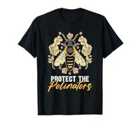 Cool Protect Pollinators Save the bees Sunflower T- T-Shirt