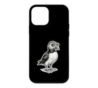 Cool Puffin Wearing Sunglasses Bird Drawing Art Case for iPhone 12 mini