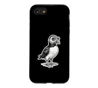 Cool Puffin Wearing Sunglasses Bird Drawing Art Case for iPhone SE (2020) / 7/8