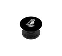 Cool Puffin Wearing Sunglasses Bird Drawing Art PopSockets Adhesive PopGrip