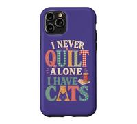 Cool Quilting Mom Sewing Quilter Scrap Patchwork Lovers Case for iPhone 11 Pro
