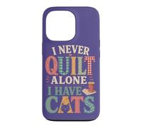 Cool Quilting Mom Sewing Quilter Scrap Patchwork Lovers Case for iPhone 13 Pro