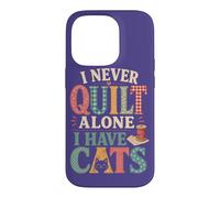 Cool Quilting Mom Sewing Quilter Scrap Patchwork Lovers Case for iPhone 14 Pro