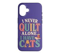 Cool Quilting Mom Sewing Quilter Scrap Patchwork Lovers Case for iPhone 16