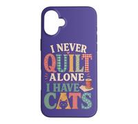Cool Quilting Mom Sewing Quilter Scrap Patchwork Lovers Case for iPhone 16 Plus