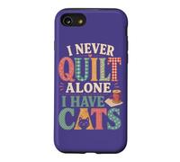 Cool Quilting Mom Sewing Quilter Scrap Patchwork Lovers Case for iPhone SE (2020) / 7/8