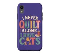 Cool Quilting Mom Sewing Quilter Scrap Patchwork Lovers Case for iPhone XR