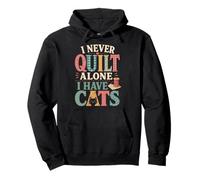 Cool Quilting Mom Sewing Quilter Scrap Patchwork Lovers Pullover Hoodie