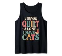 Cool Quilting Mom Sewing Quilter Scrap Patchwork Lovers Tank Top