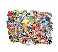 Cool Random Stickers Pack 55-500pcs Laptop Stickers Bomb Vinyl Sticker Variety for Computer Skateboard Luggage Car Motorcycle Bike Decal for Teens Adults Boys