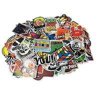 Cool Random Stickers Pack 55-500pcs Laptop Stickers Bomb Vinyl Stickers Variety for Computer Skateboard Luggage Car Motorcycle Bike Decal for Teens Adults Boys