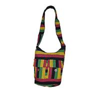 Cool Rasta Bob Marley Style stripe Cotton hand Made shoulder bag