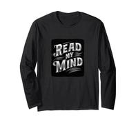 Cool Read My Mind Costume for Speech Lovers Long Sleeve T-Shirt