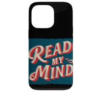 Cool Read my Mind Speech Emblem Case for iPhone 13 Pro