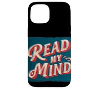 Cool Read my Mind Speech Emblem Case for iPhone 15
