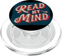 Cool Read my Mind Speech Emblem PopSockets PopGrip for MagSafe