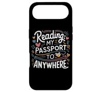 cool reading my passport to anywhere book lovers reader art Case for iPhone Air
