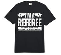 Cool Referee Design Reffing Sports Ref Referee for Men Women Comfort Colors Adult Heavyweight T-Shirt