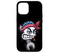 Cool Repair Tool Man Emblem Case for iPhone 12/12 Pro