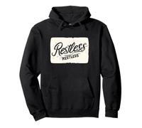 Cool Restless Motto for Boys and Girls Pullover Hoodie