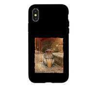 Cool Retro Bubble Tea Sunglasses Squirrel Case for iPhone X/XS