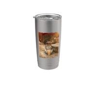 Cool Retro Bubble Tea Sunglasses Squirrel Stainless Steel Insulated Tumbler