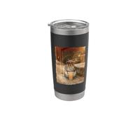 Cool Retro Bubble Tea Sunglasses Squirrel Stainless Steel Insulated Tumbler